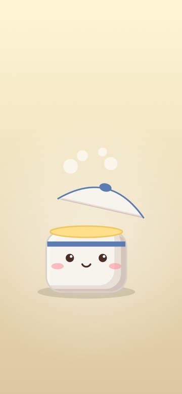 Fondo de pantalla: Chawanmushi sonriente