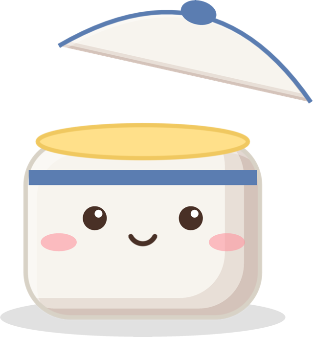 Chawanmushi de Squishu, sonriendo