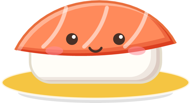 Sushi from Squishu, smiling