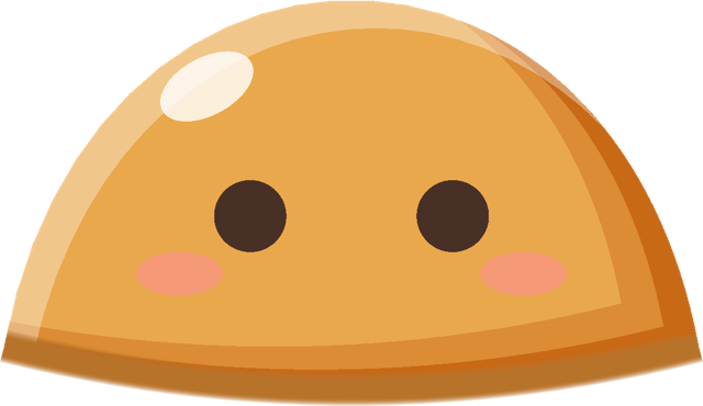 Empanada the Squishu, smiling