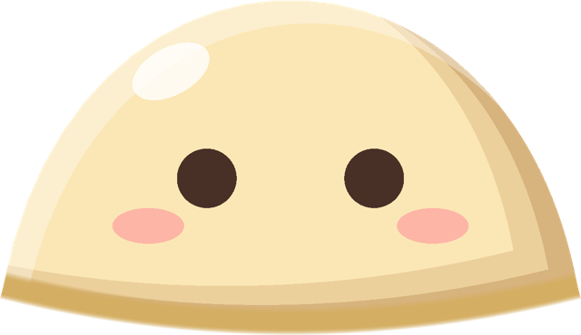 Pierogi the Squishu, smiling